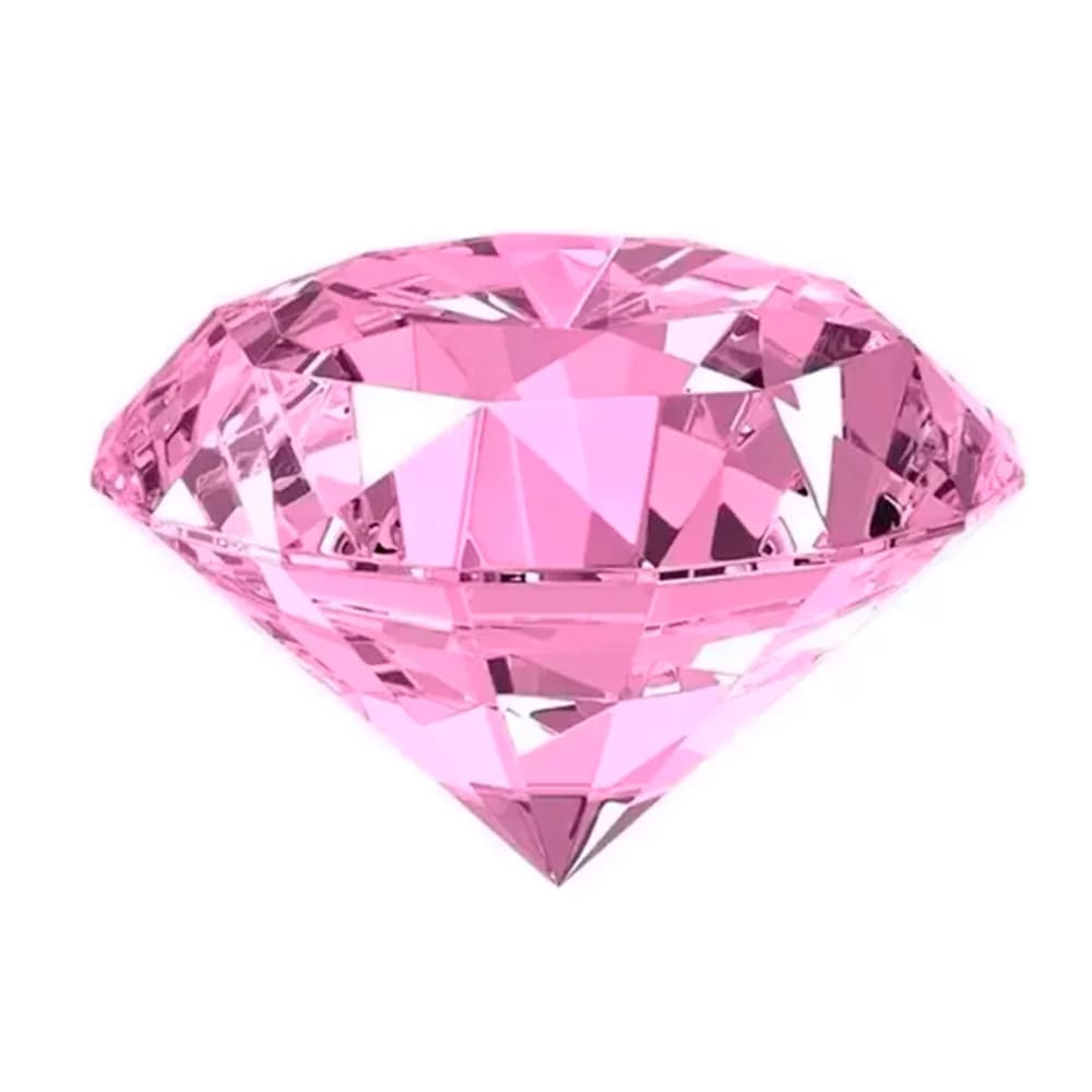 Diamante Para Foto Médio Rosa Bebê