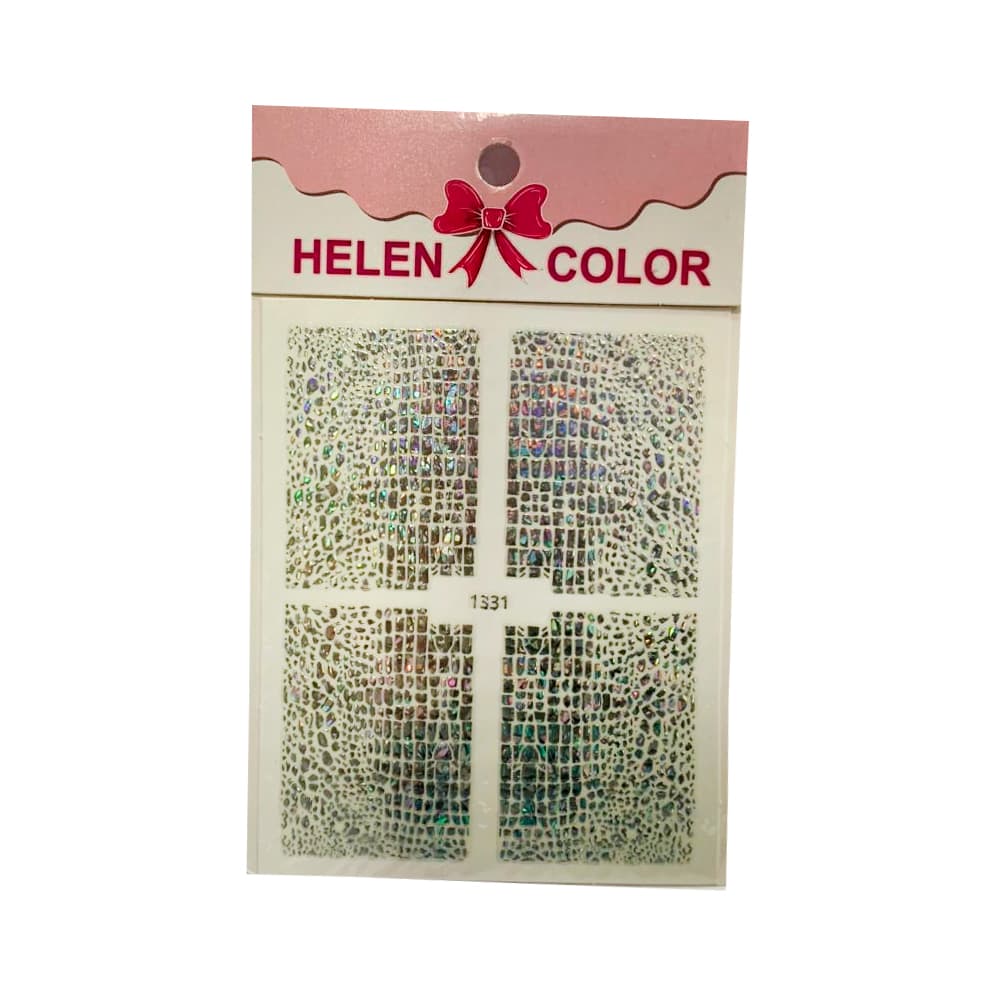Adesivo Decoração 1331 Helen Color Prata