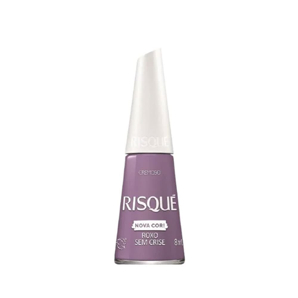Esmalte Risque Roxo Sem Crise 8ml
