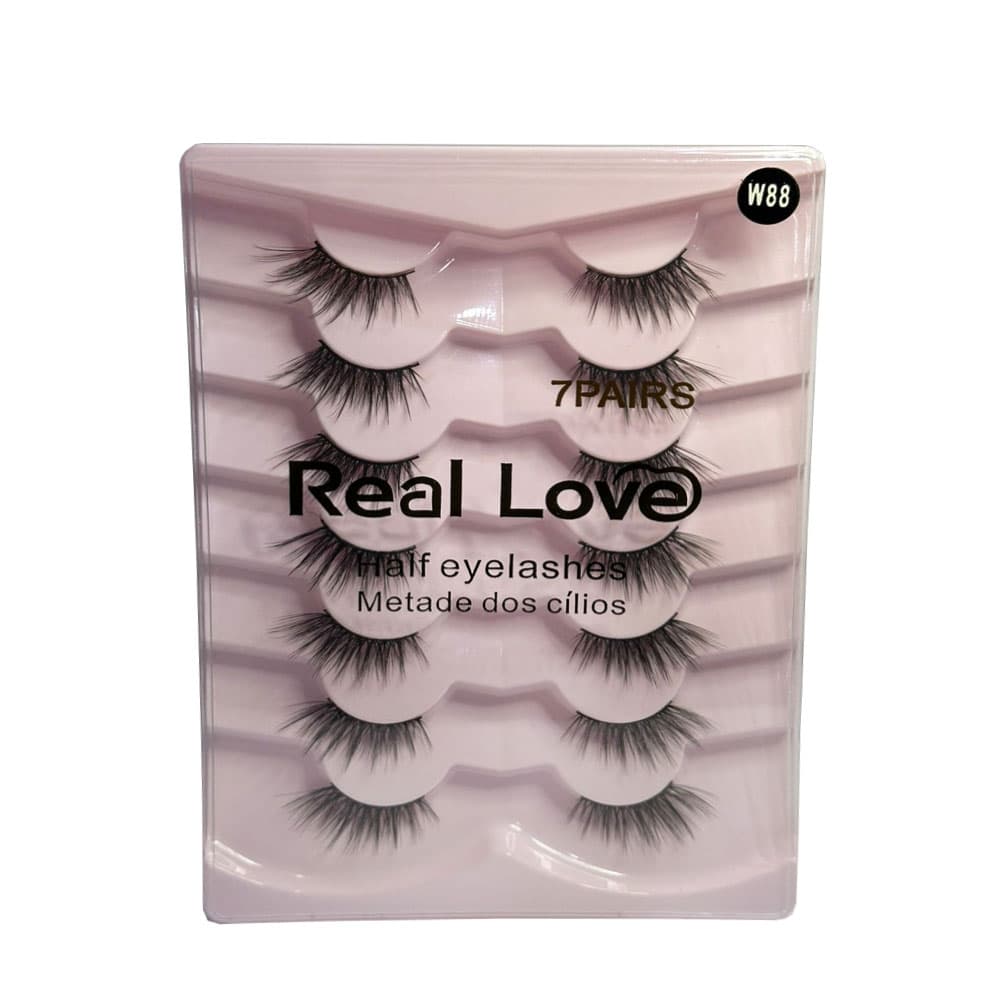 Cilios Postiço Real Love 7 pares W88