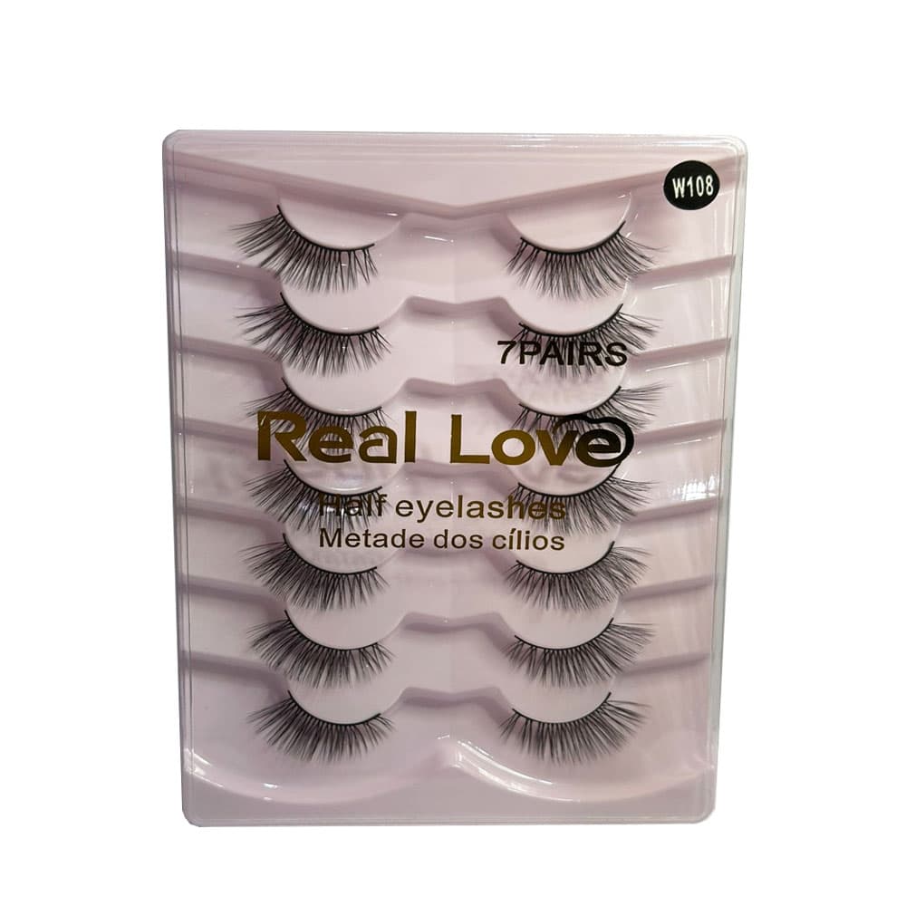 Cilios Postiço Real Love 7 pares W108