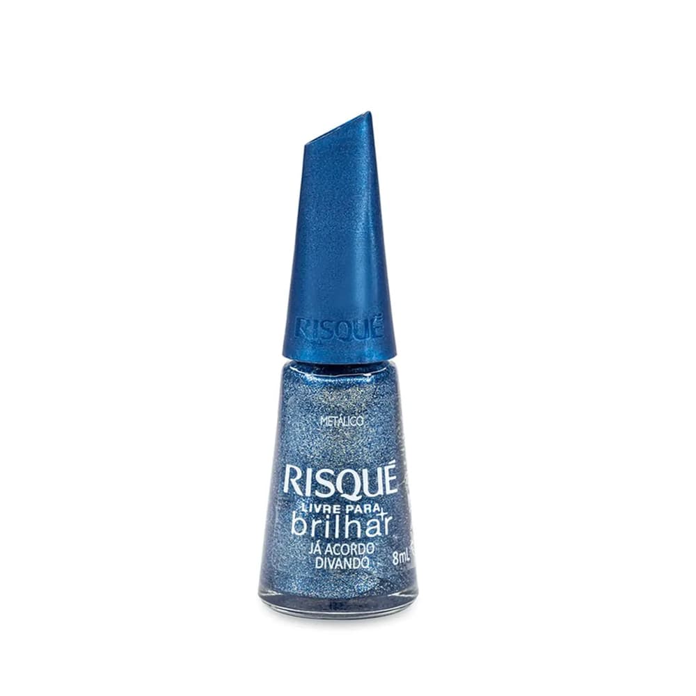 Esmalte Risque Livre Para Brilhar Já Acordo Divando 8ml