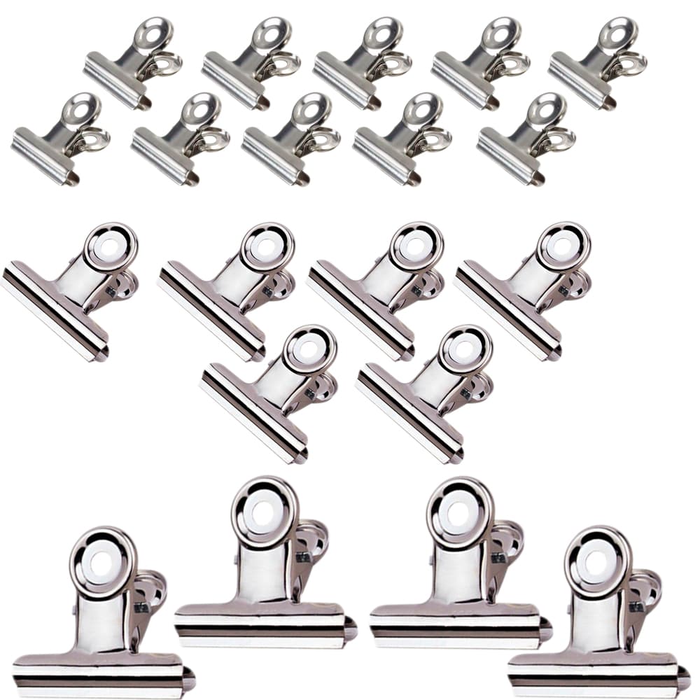 Kit Presilhas de Curvatura - 10 Presilhas Pequenas + 6 Médias + 4 Grandes