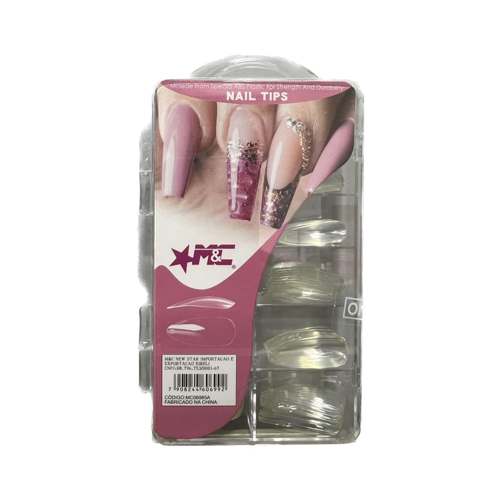 Postiça Almond MC 100 Unidades