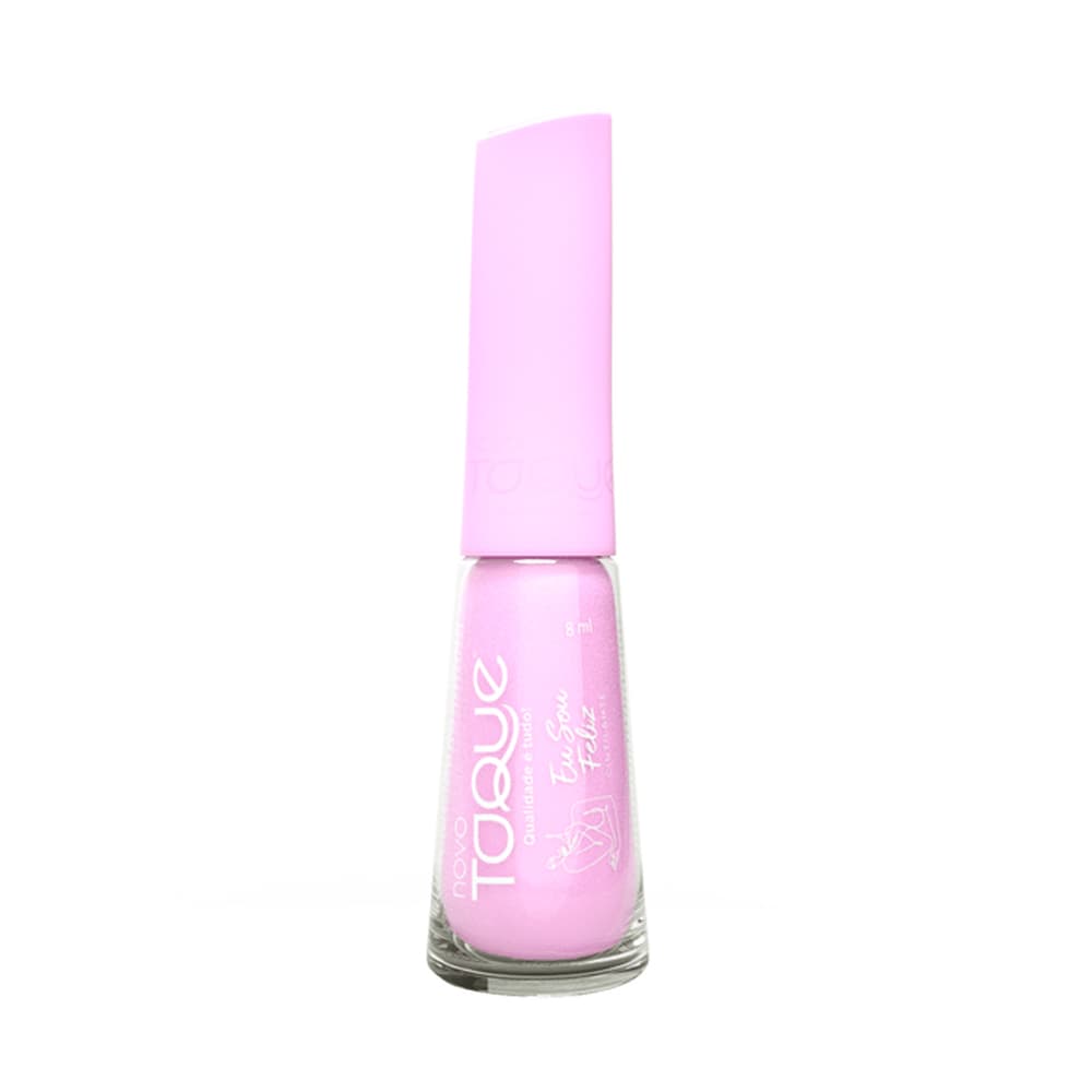 Esmalte Novo Toque Cintilante Eu Sou Feliz 8ml