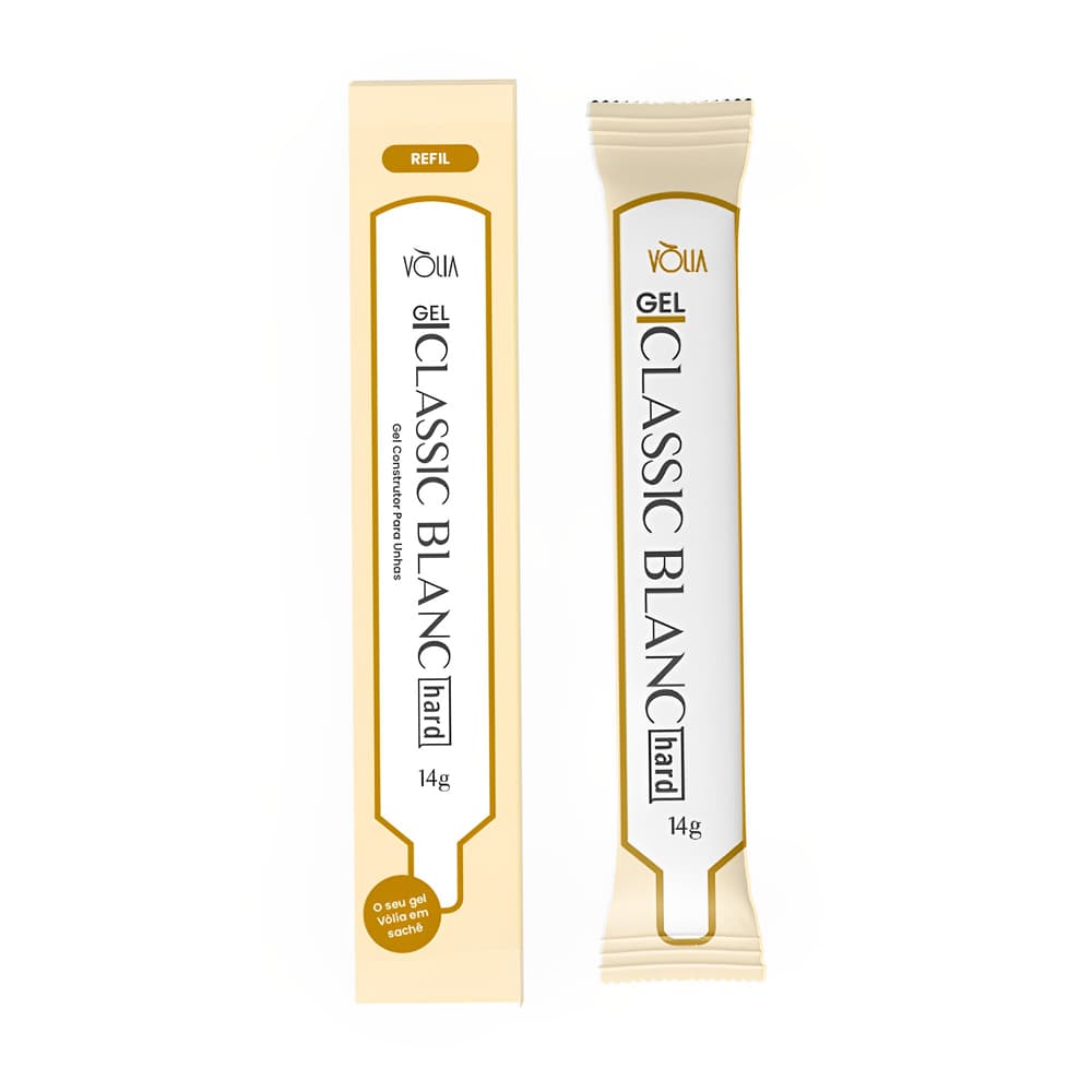 Gel Volia Classic Blanc Hard 14g Refil