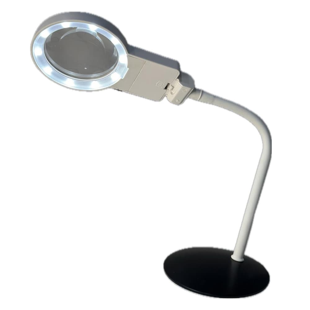 Luminaria Lupa Led Portátil Branca