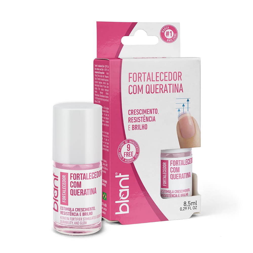 Esmalte Base Fortalecedora com Queratina Blant 8,5ml