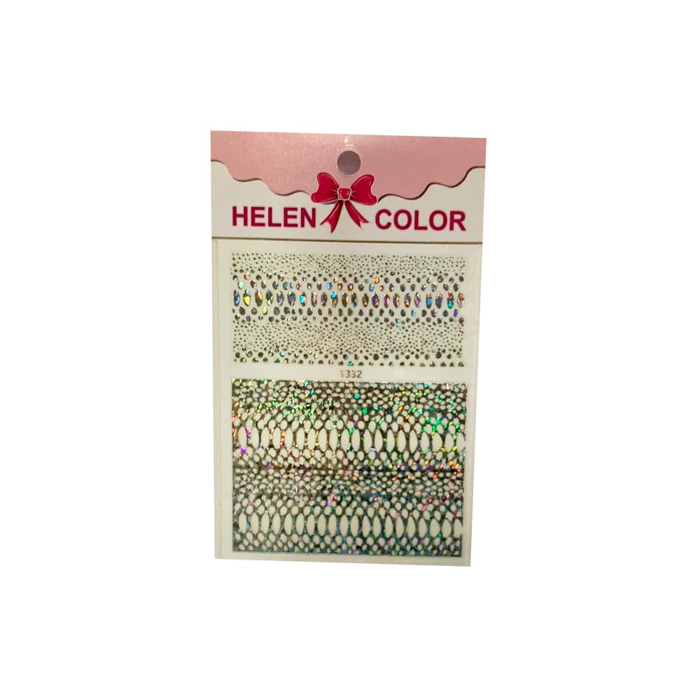 Adesivo Decoração 1332 Helen Color Prata