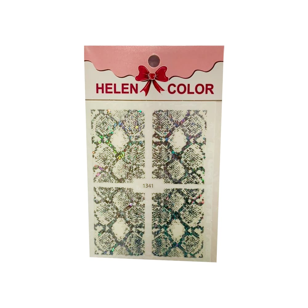 Adesivo Decoração 1341 Helen Color Prata