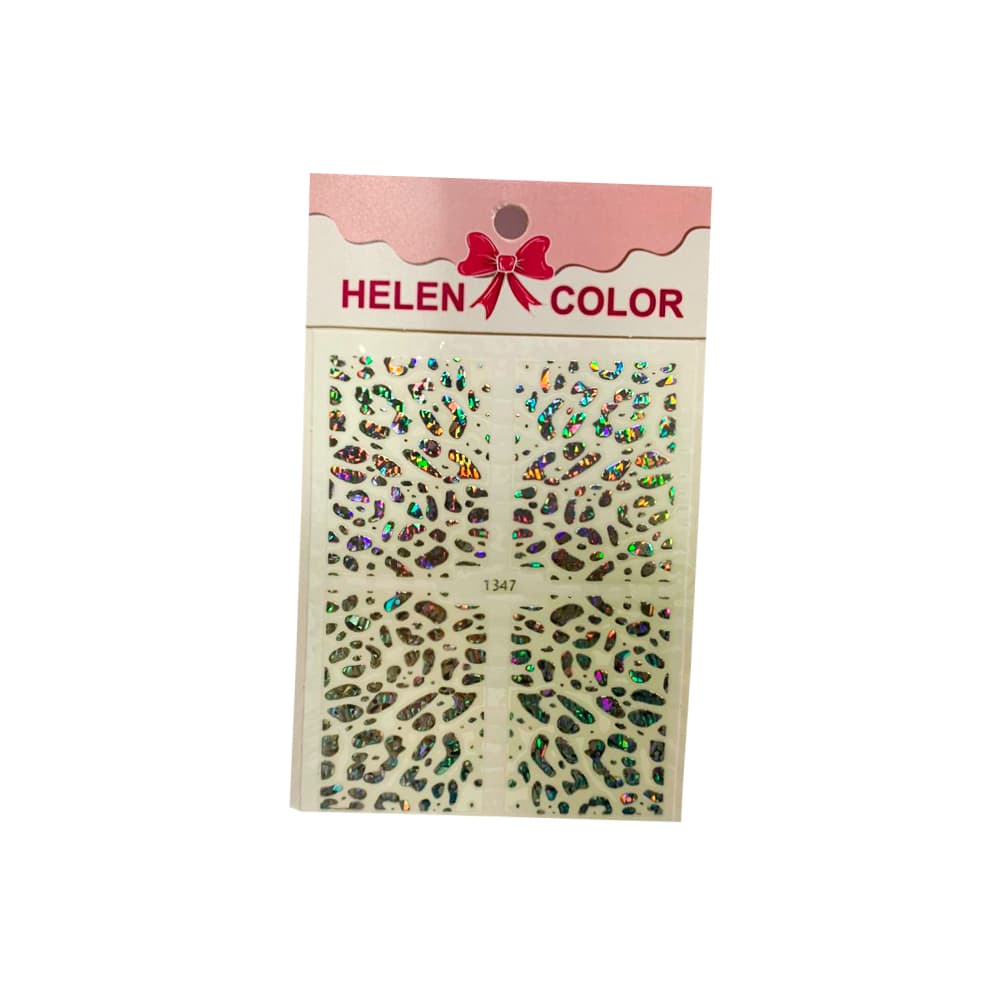 Adesivo Decoração 1347 Helen Color Prata