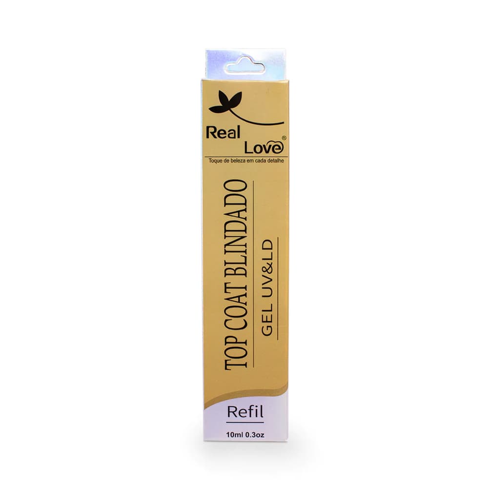Top Coat Blindado Real Love Refil 10ml