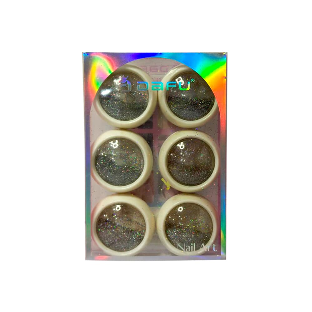 Glitter Fino Dafu 6 Unidades