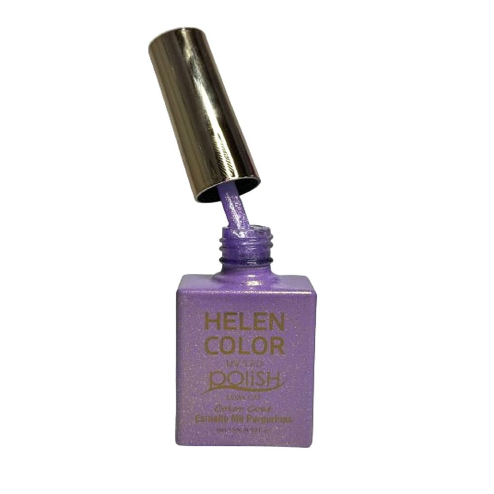 Esmalte em Gel Helen Color Mil Purpurinas 15ml cor 8