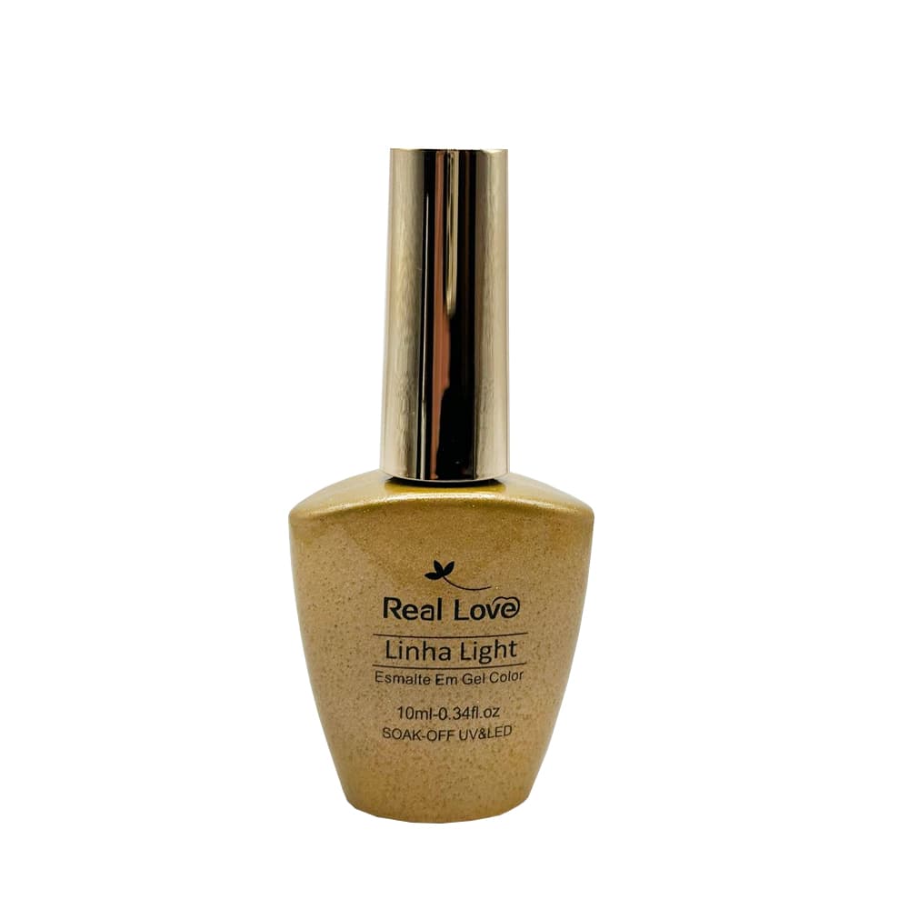 Esmalte em Gel Real Love Luxo Dourado 10ml 006