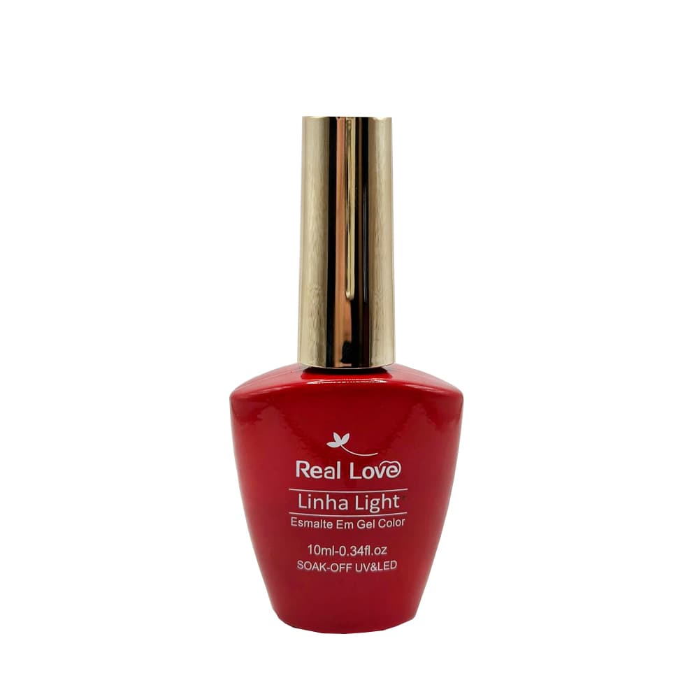 Esmalte em Gel Real Love Luxo Vermelho 10ml 002