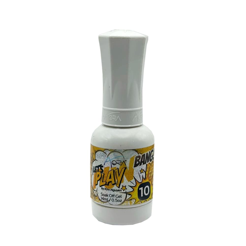 Gel Glitter Let's Play 10 Aora 14ml