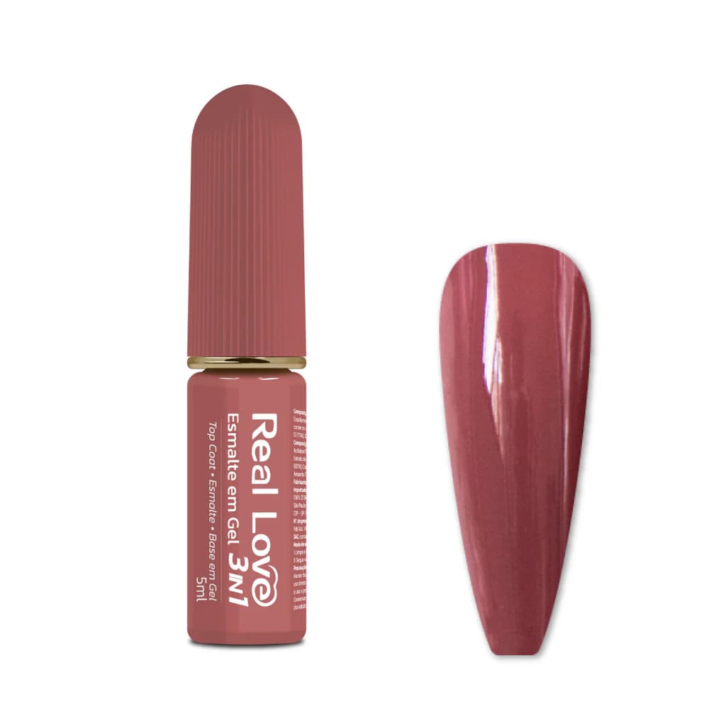 Esmalte em Gel 3 em 1 Real Love 5ml 037