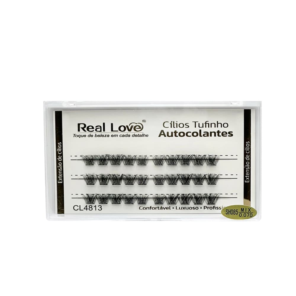 Cílios Tufinho Autocolantes Real Love SH085 0.07D Mix