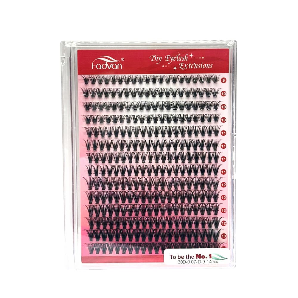 Cilios Tufo Fadvan 30D 0.07D 9-14mm Mix