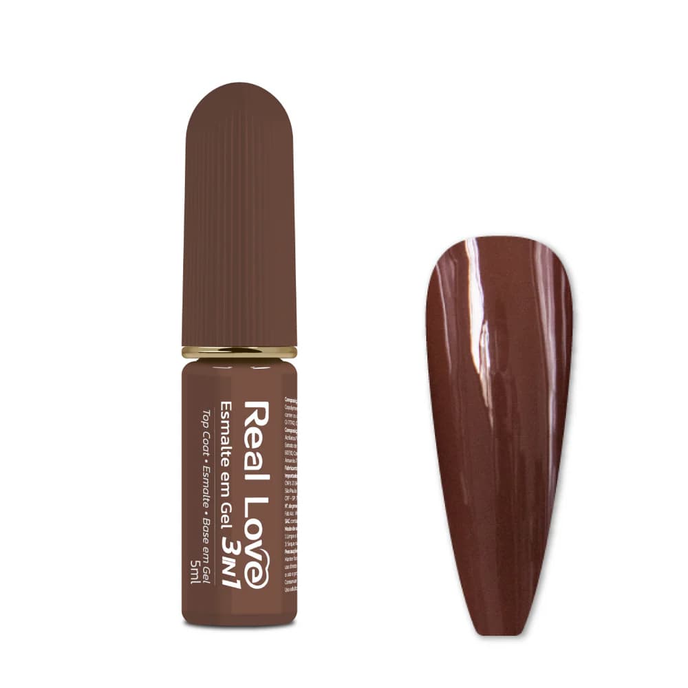 Esmalte em Gel 3 em 1 Real Love 5ml 042