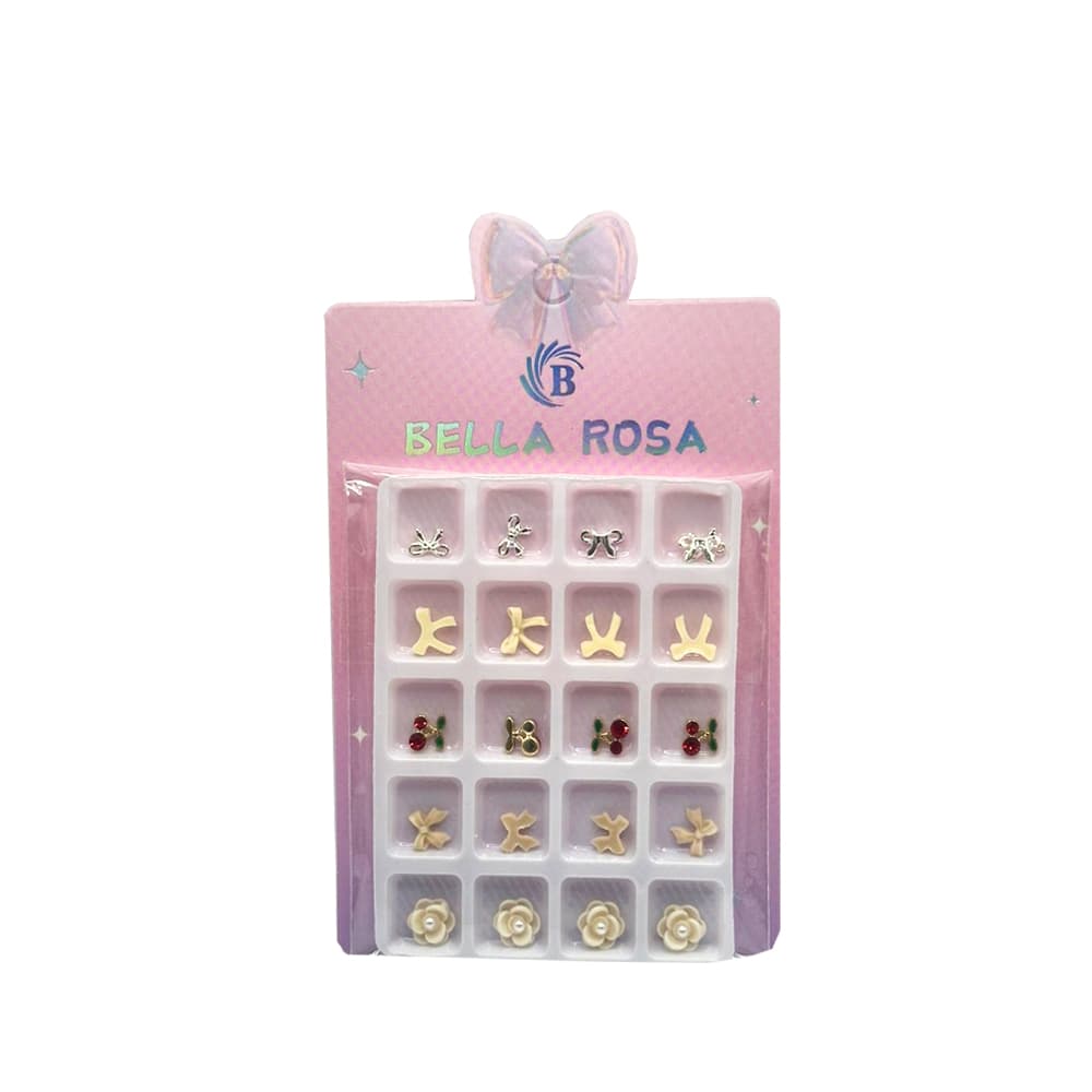 Kit Decoração de Unhas Crystal 04 Bella Rosa