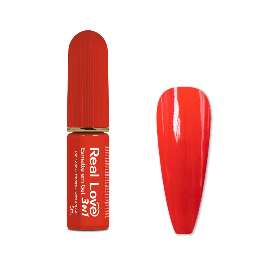 Esmalte em Gel 3 em 1 Real Love 5ml 048