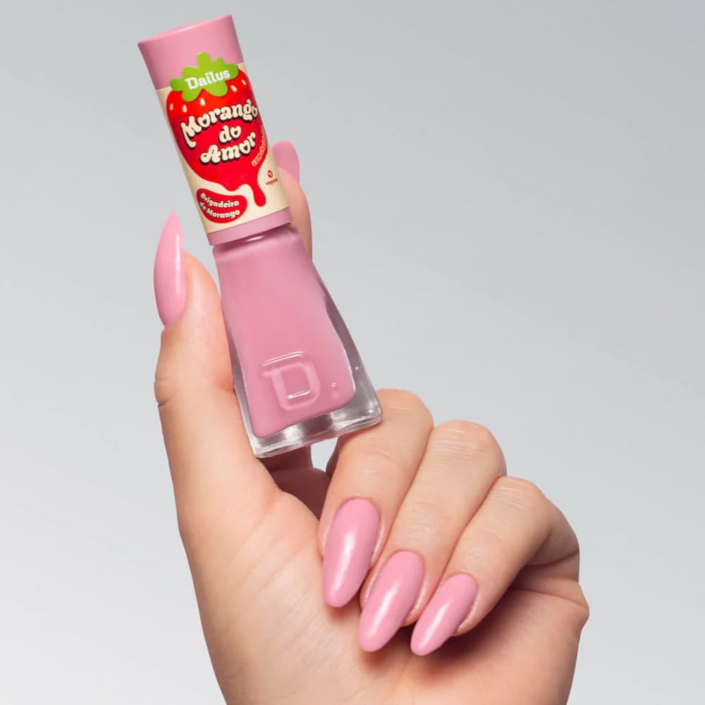 Esmalte Dailus Morango do Amor Brigadeiro de Morango 8ml