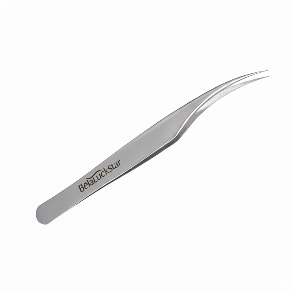 Pinça de Cilios Semi Curva BelaLuckStar
