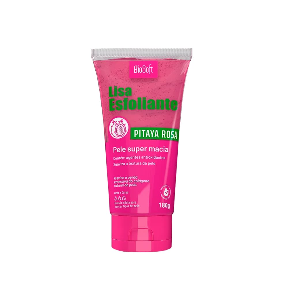 Esfoliante BioSoft Pitaya Rosa 180g