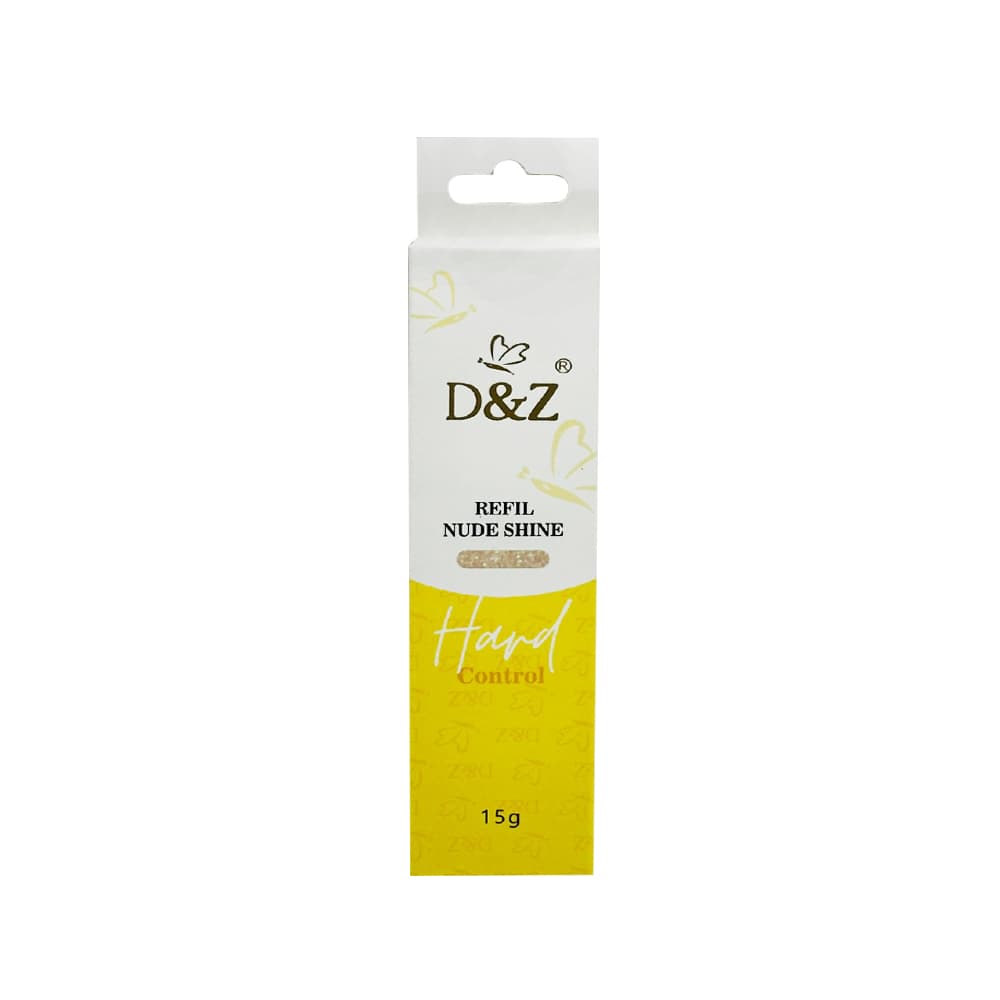 Gel DZ Nude Shine Hard 15g Refil