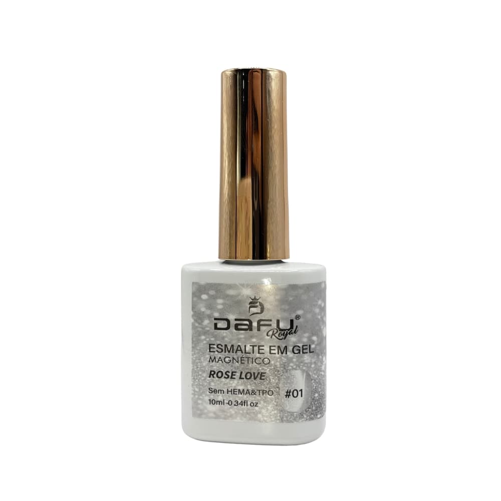 Esmalte em Gel Dafu Magnetico Rose Love 10ml 01