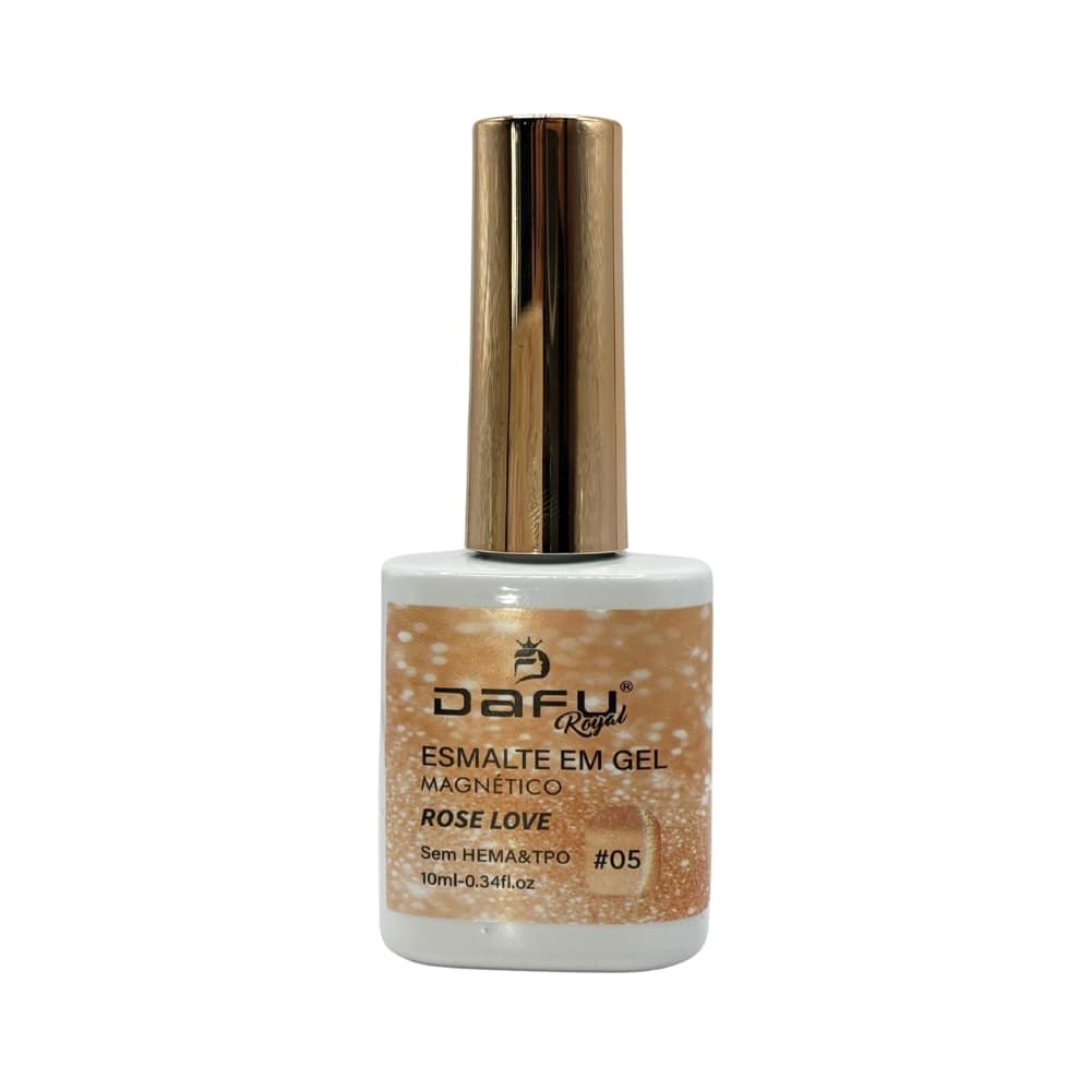 Esmalte em Gel Dafu Magnetico Rose Love 10ml 05