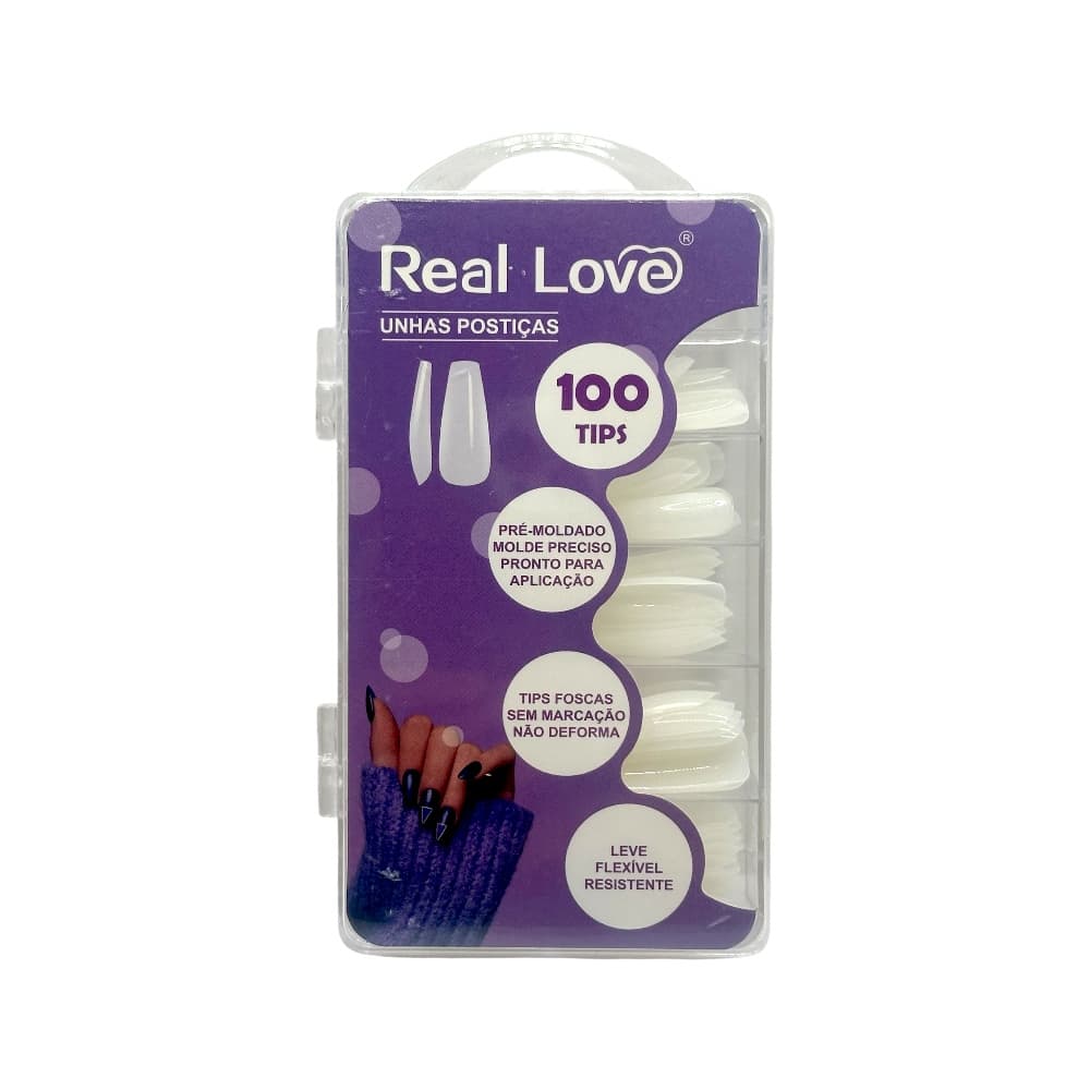 Postiça Bailarina Leitosa Real Love 100 unidades