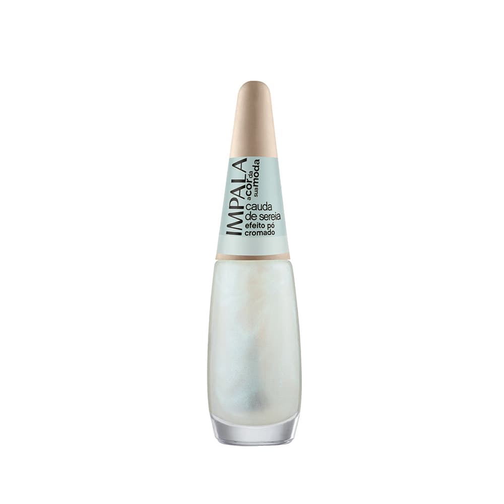 Esmalte Impala Cauda de Sereia Efeito Po Cromado 7,5ml
