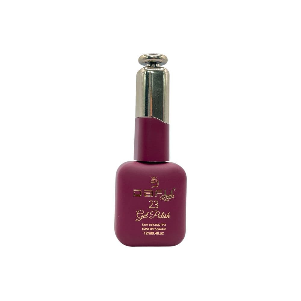 Esmalte em Gel Royal Dafu Vermelho Bordô 12ml 23