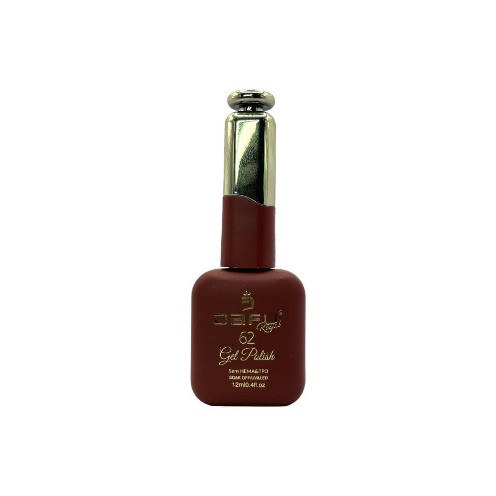 Esmalte em Gel Royal Dafu Marrom Avermelhado 12ml 62