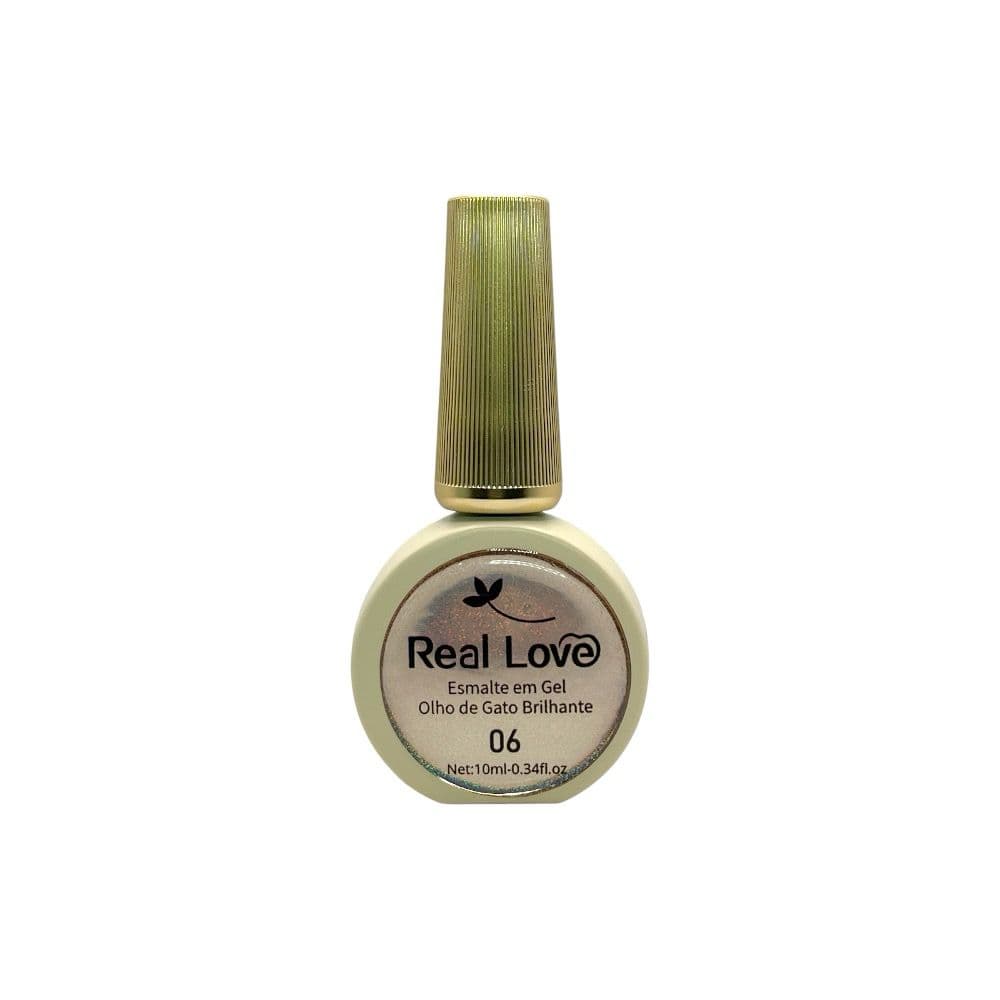 Esmalte em Gel Olho de Gato Brilhante 06 Real Love 10ml
